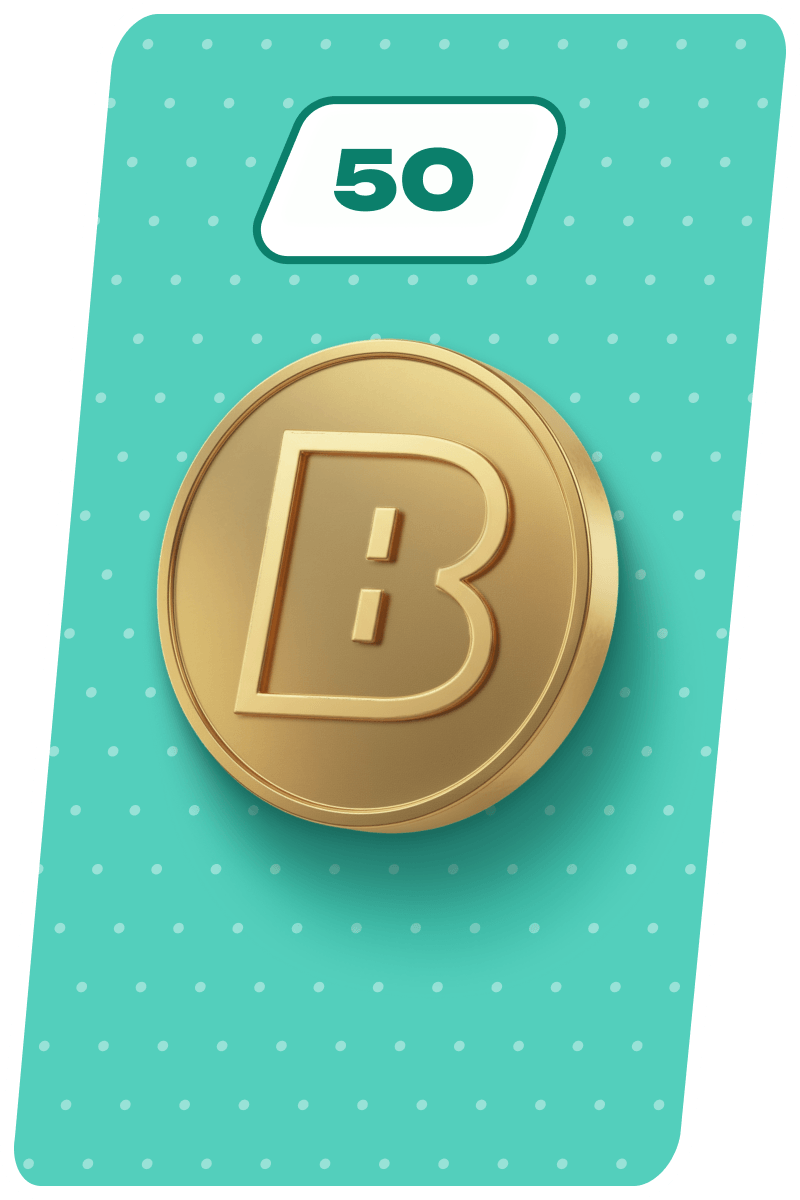 Accumulate 50 coins